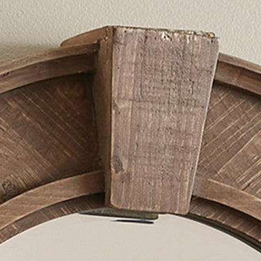 Oval Distressed Wood Mirror Park Designs - The Fox Decor